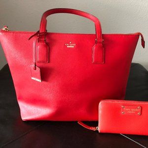 Kate Spade Felicity Street Tote & Wallet